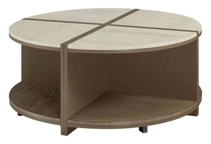 Elements Toffee and Spice Quarter Bunching Tables
