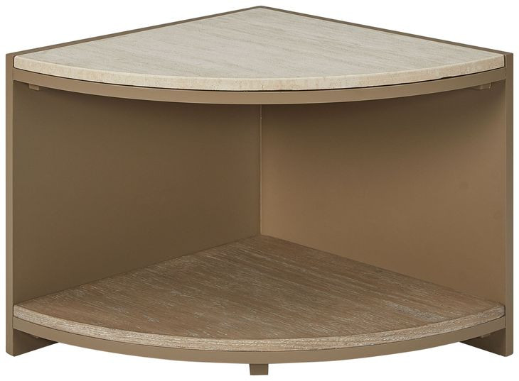 Elements Toffee and Spice Quarter Bunching Tables