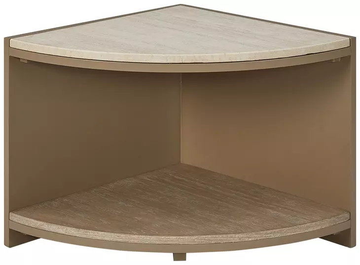 Elements Toffee and Spice Quarter Bunching Tables