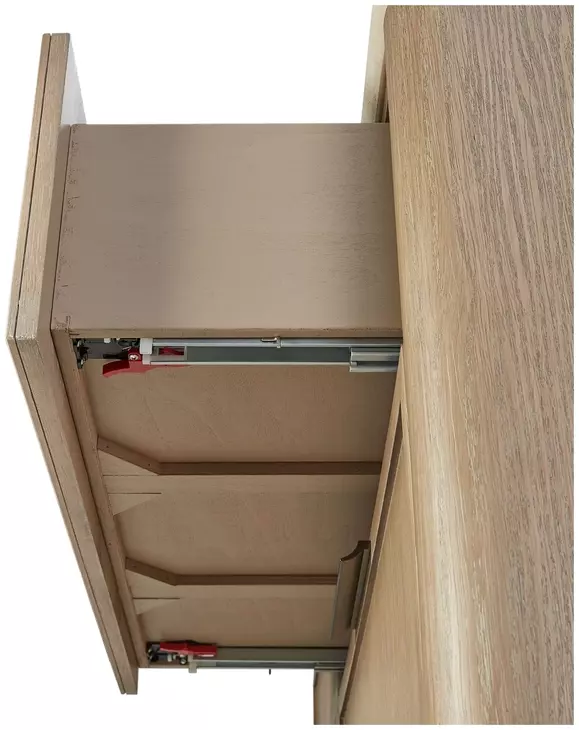 Elements Toffee Dresser Oak Veneer Drawer Fronts