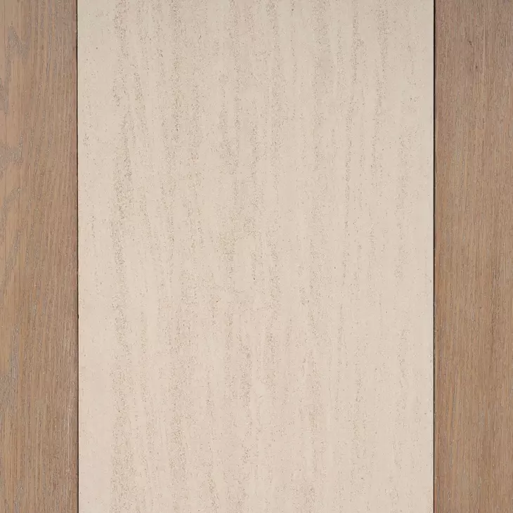 Elements Toffee Assyemtrical Stone Slab Dining Table