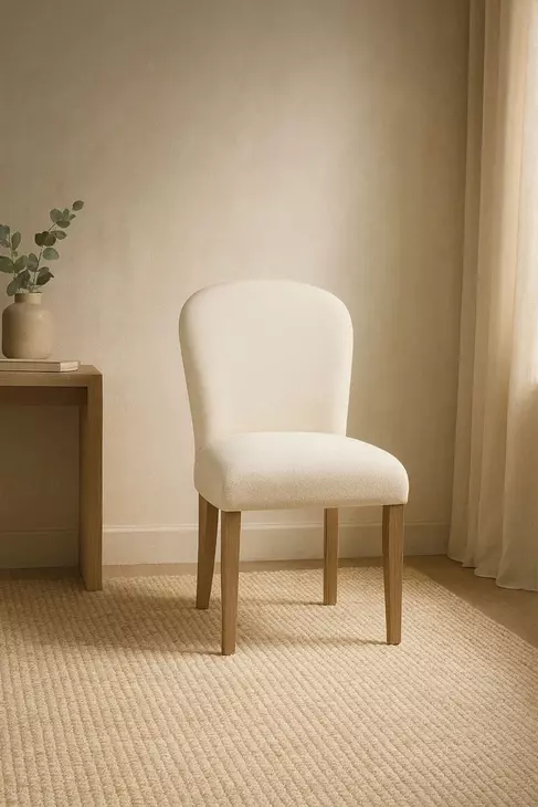 Elements Toffee Arch Upholstered Chair Set of 2