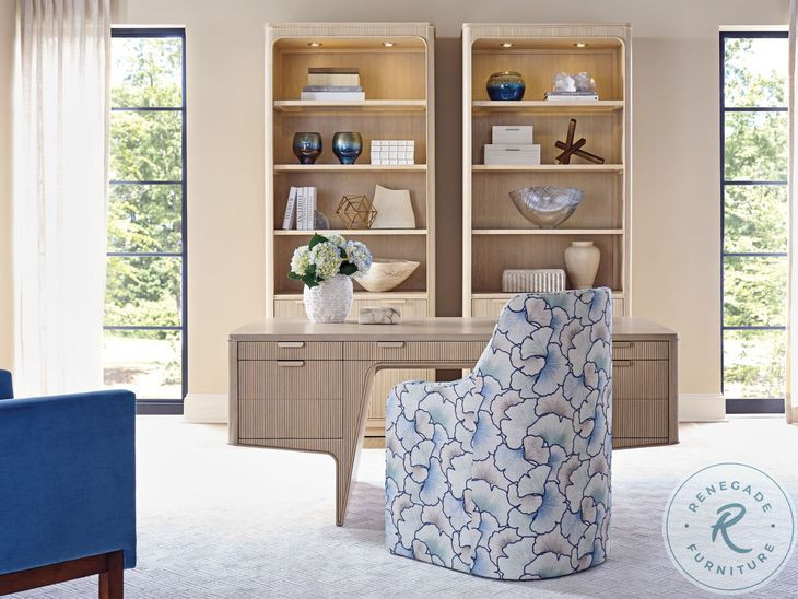 Montreux Natural White Oak Executive Desk