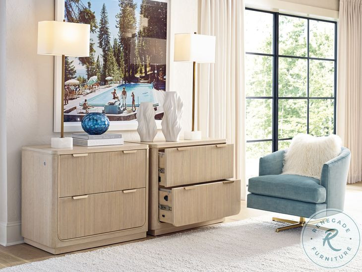 Montreux Natural White Oak File Chest