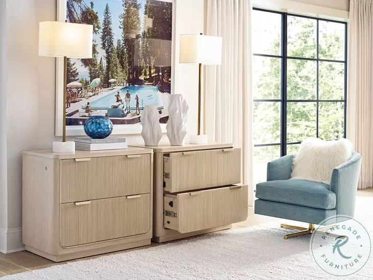 Montreux Natural White Oak File Chest