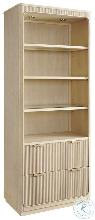 Montreux Natural White Oak Bookcase
