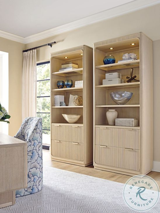 Montreux Natural White Oak Bookcase