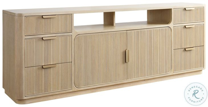 Montreux Natural White Oak TV Stand