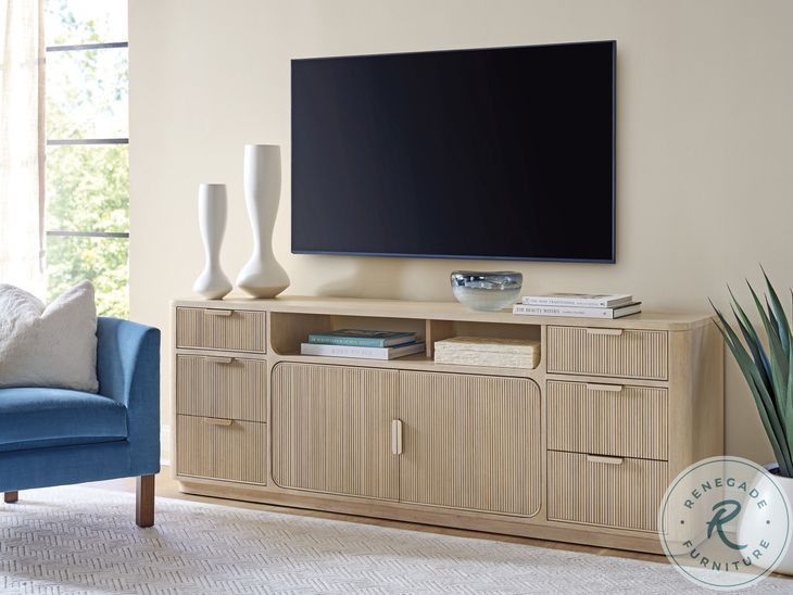 Montreux Natural White Oak TV Stand