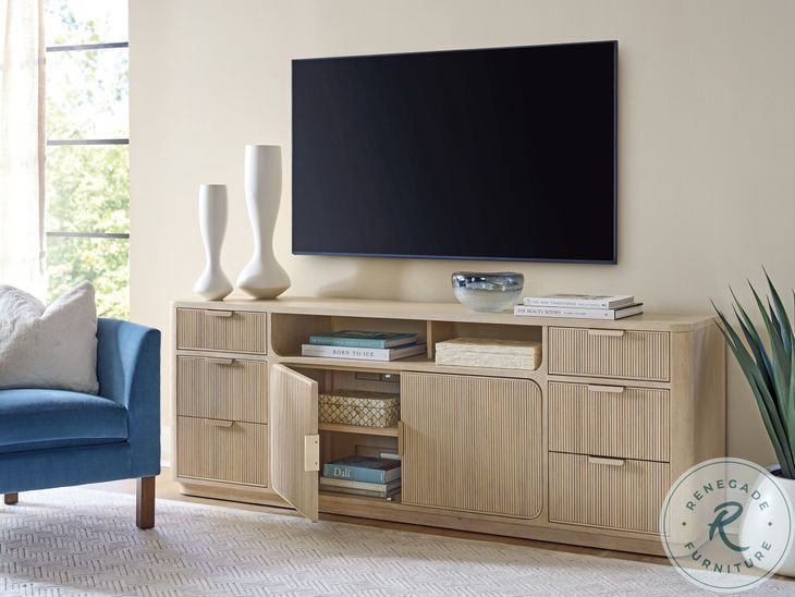 Montreux Natural White Oak TV Stand