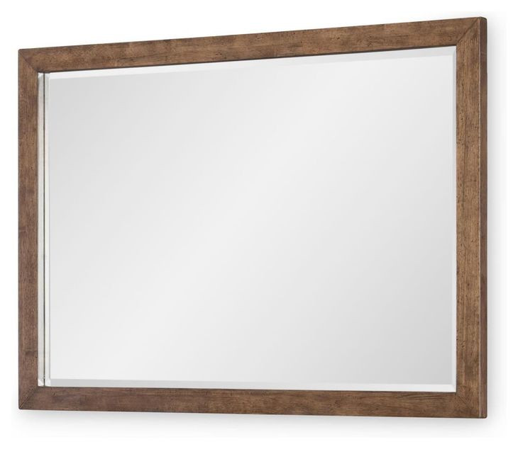Artisans Place Vintage Pine and Ironwood Rectangular Mirror