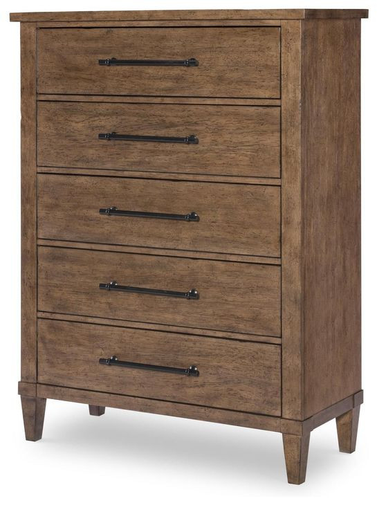 Artisans Place Vintage Pine and Ironwood 5 Drawer Chest