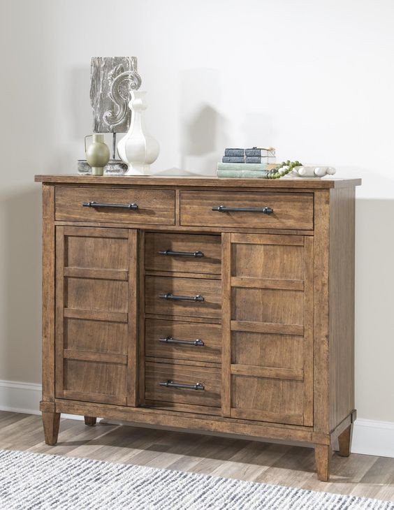 Artisans Place Vintage Pine and Ironwood Chest