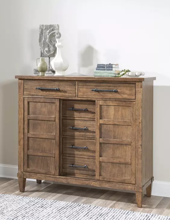 Artisans Place Vintage Pine and Ironwood Chest
