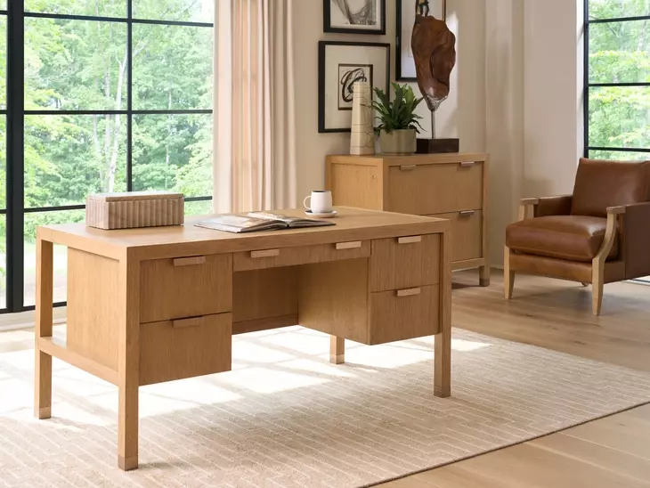 Studio Designs Tan Morella Home Office Set