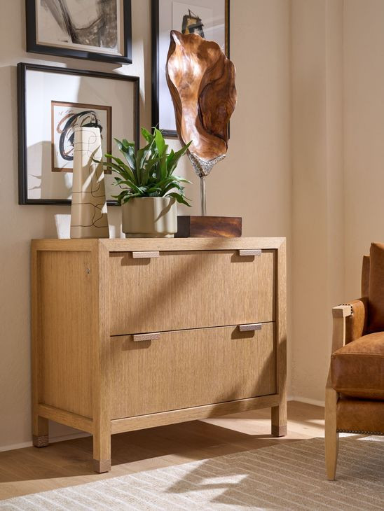 Studio Designs Tan 2 Drawers Morella File Chest and Lateral File