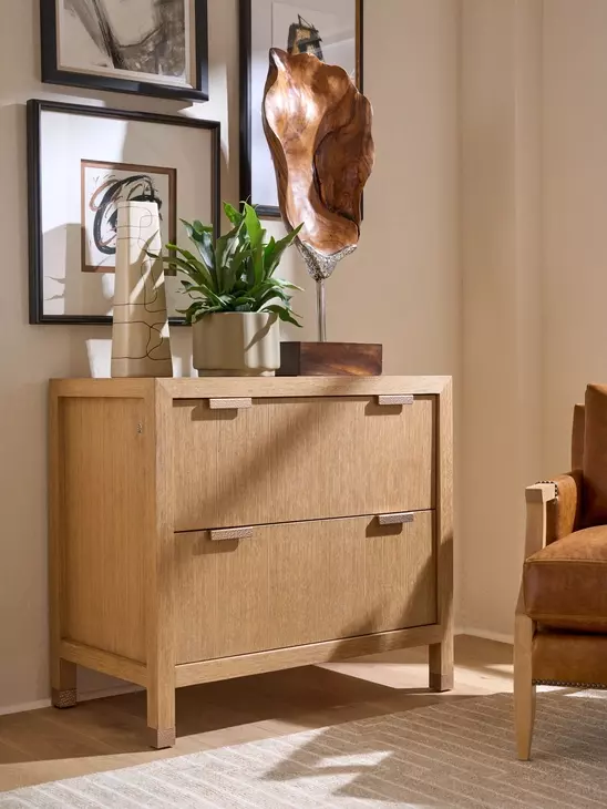 Studio Designs Tan 2 Drawers Morella File Chest and Lateral File