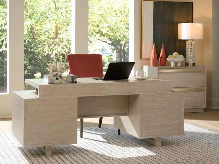 Studio Designs Cream Farallon Executive Home Office Set