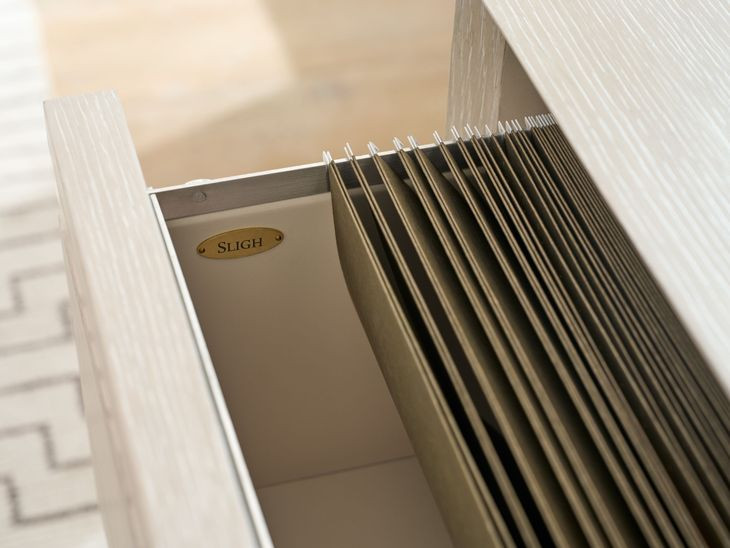 Studio Designs Cream 2 Drawers Farallon File Chest and Lateral File