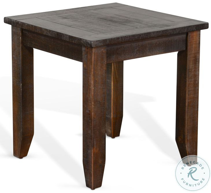 Havenstead Tobacco Leaf Square End Table
