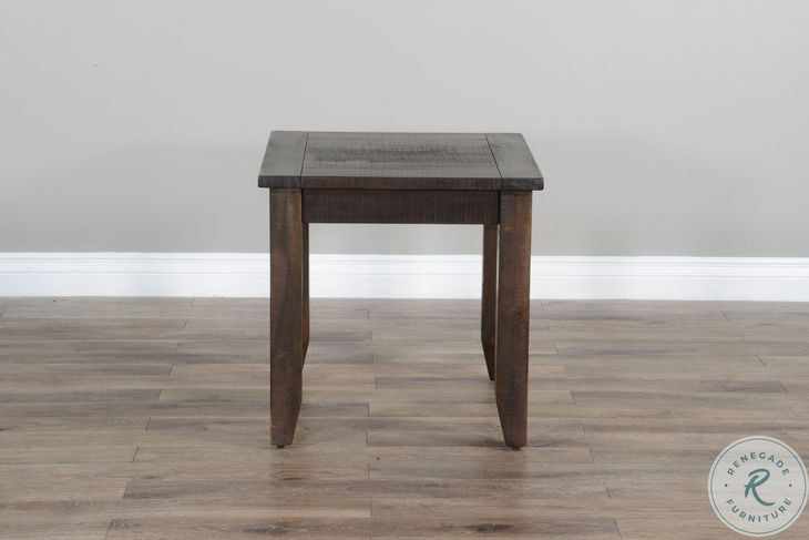 Havenstead Tobacco Leaf Square End Table