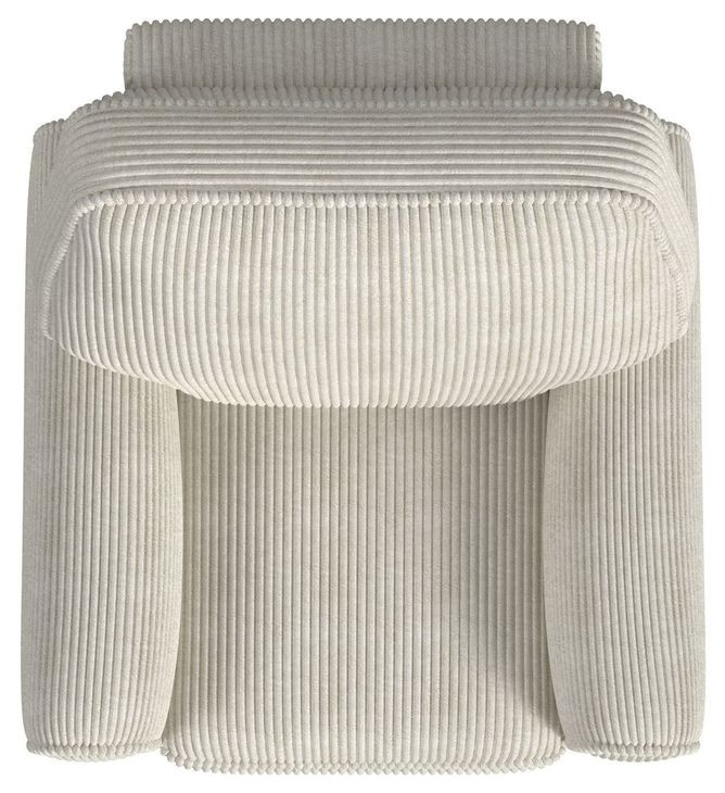 Savannah Natural Upholstered Rocker Power Recliner with USB Charging