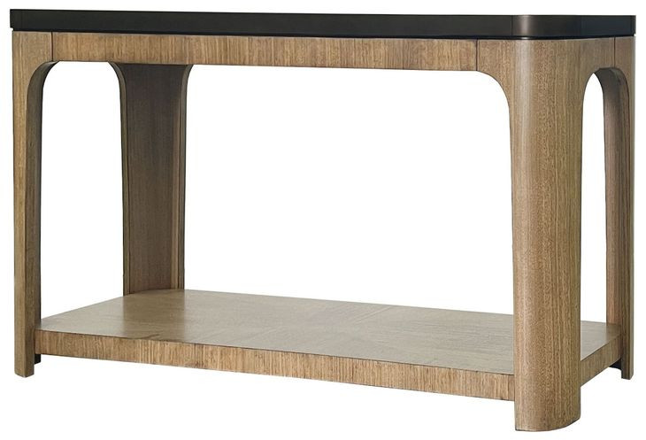 Blue Mallee Brown and Black Occasional Table Set