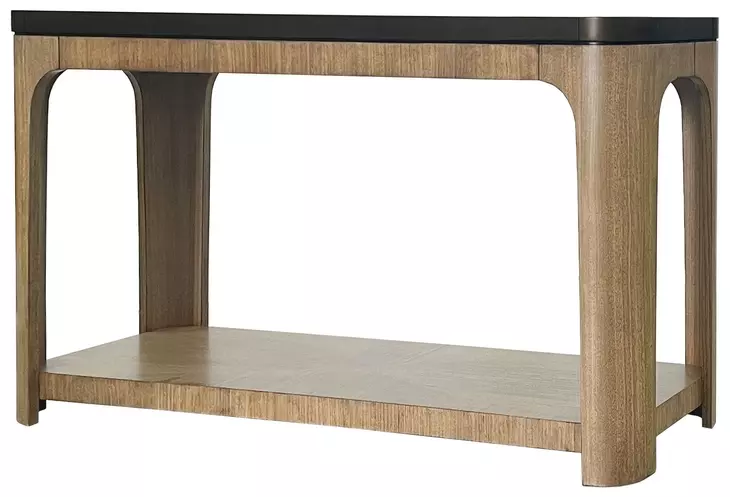 Blue Mallee Brown and Black Occasional Table Set