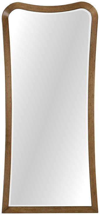 Blue Mallee Brown Rectangular Floor Mirror