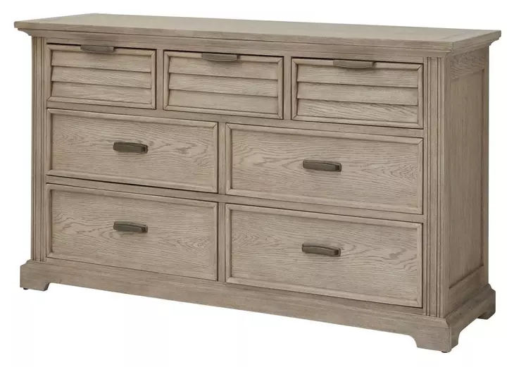 Heritage Coast Sea Oat 7 Drawer Dresser