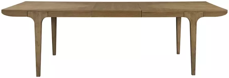 Blue Mallee Brown 100" Extendable Rectangular Dining Table
