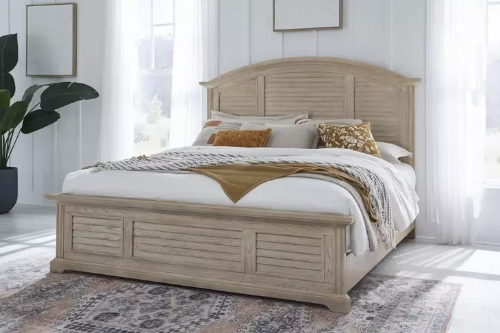 Heritage Coast Sea Oat King Panel Bed