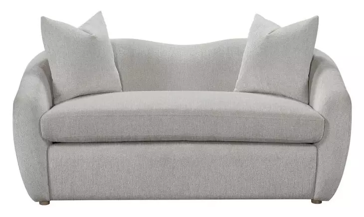 Blue Mallee Mendocino Beach 65" Loveseat