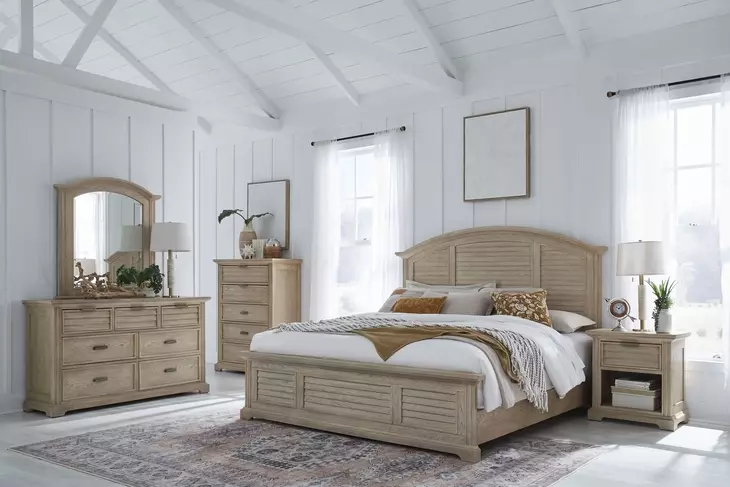 Heritage Coast Sea Oat Panel Bedroom Set