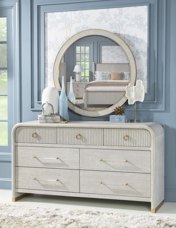 Miramar Oyster 7 Drawer Dresser