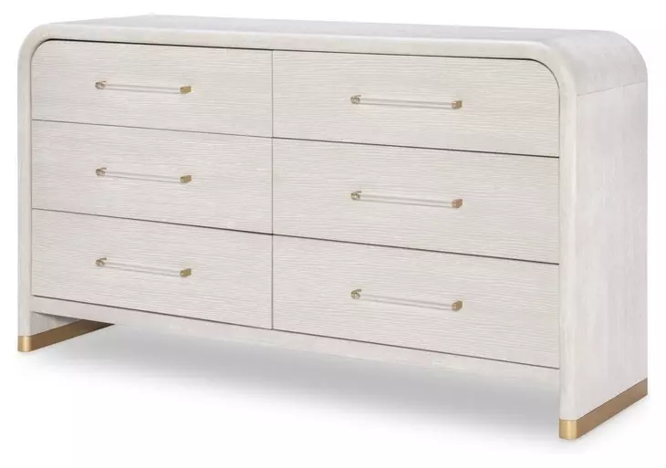 Miramar Oyster 6 Drawer Dresser