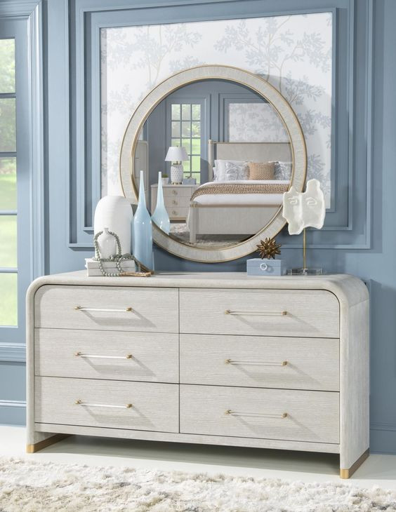 Miramar Oyster 6 Drawer Dresser