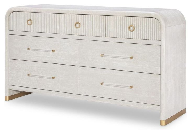 Miramar Oyster 7 Drawer Dresser