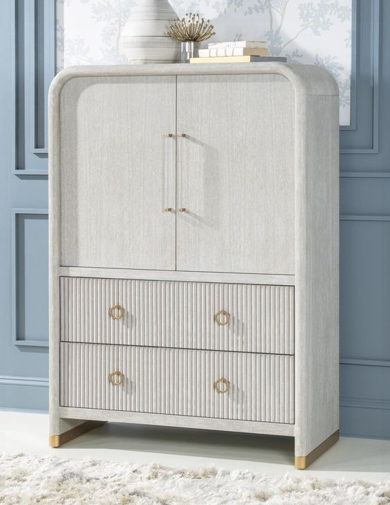 Miramar Oyster 2 Drawer Chest