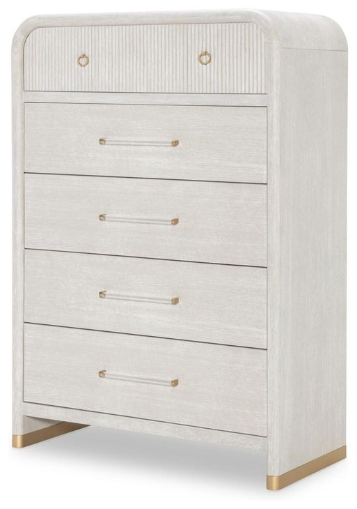 Miramar Oyster 5 Drawer Chest