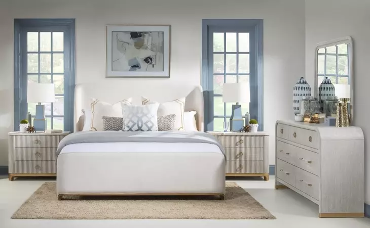 Miramar Oyster Rectangular Dresser Mirror