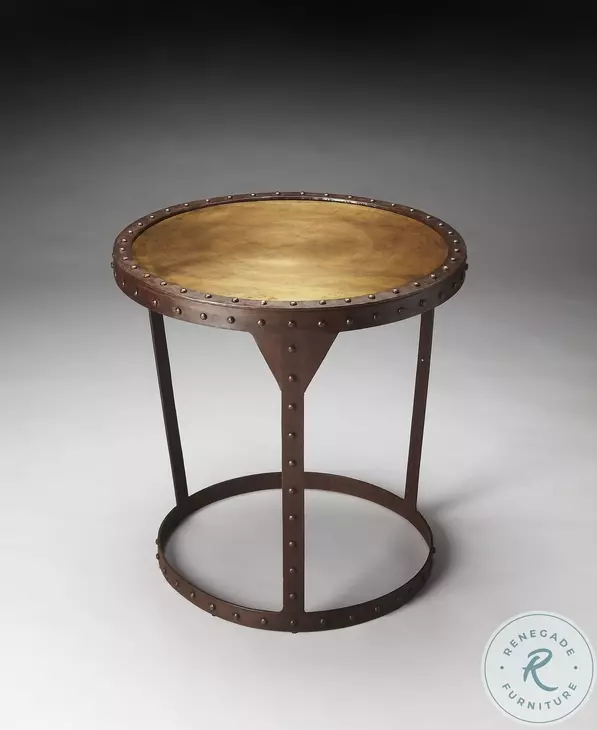 Bonham Industrial Chic Metalworks Side Table