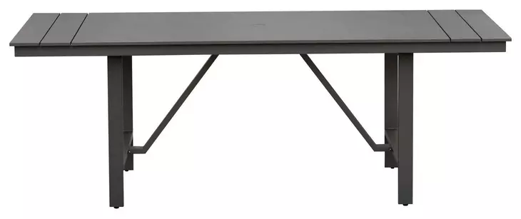 Navarro Outdoor Dining Mocha Outdoor Rectangular Dining Room Set