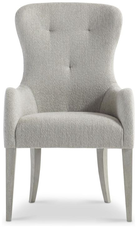 Cornelia Beige And Gray Arm Chair Set of 2