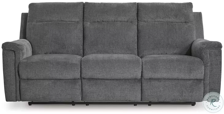 Barnsana Gravel Power Reclining Sofa