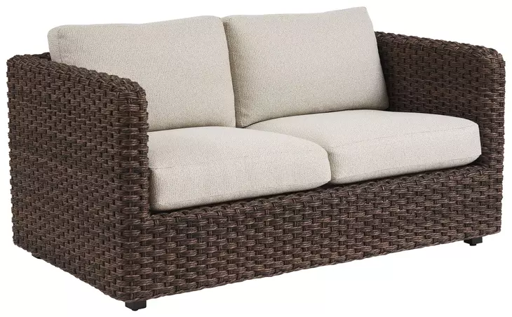 Kilimanjaro Beige Outdoor 62" Loveseat