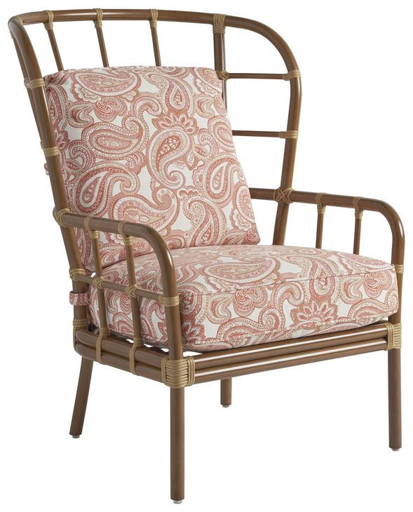 Sandpiper Bay Upholstered Outdoor Wing Accent Chair