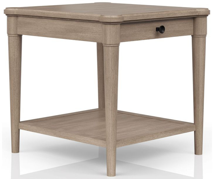 Wilmington Sand Wood Top Occasional Table Set