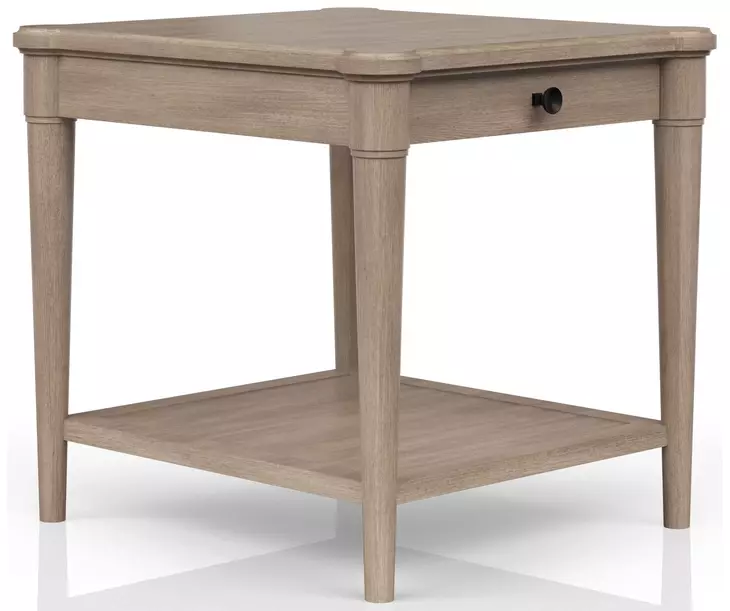 Wilmington Sand Wood Top Occasional Table Set