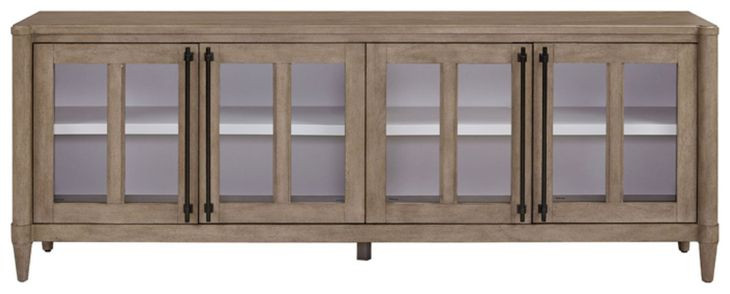 Wilmington Sand 80" Entertainment Console